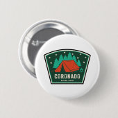 Coronado National Forest Camping Button (Vorne & Hinten)