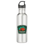 Coronado National Forest Camping Edelstahlflasche (Vorderseite)