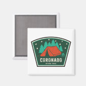 Coronado National Forest Camping Magnet (Vorderseite/Rückseite)