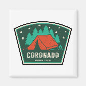 Coronado National Forest Camping Magnet (Vorne)