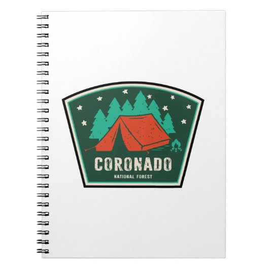 Coronado National Forest Camping Notizblock (Vorderseite)