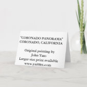 CORONADO PANORAMA KARTE (Rückseite)