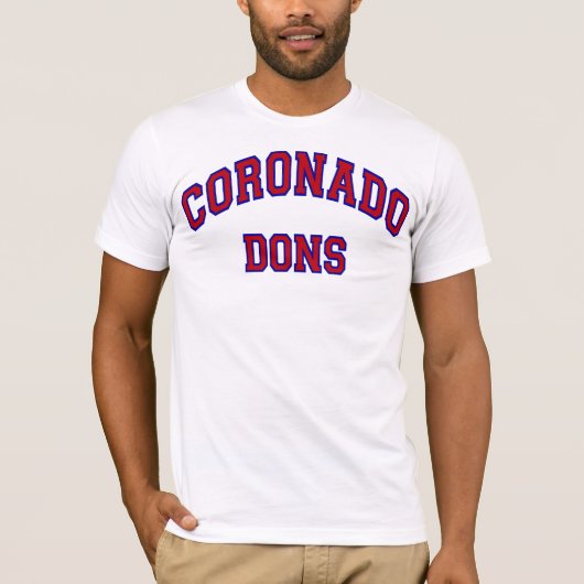 Coronado zieht an T-Shirt (Vorderseite)