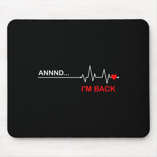 Coronary Byp Artery Open Heart Diseases Operation  Mousepad (Vorne)