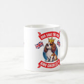 Coronation Cavalier King Charles Kaffeetasse (VorderseiteRechts)