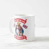 Coronation Cavalier King Charles Kaffeetasse (Vorderseite Links)