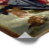 Coronation of the Virgin, c.1641-42 Poster (Ecke)