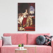 Coronation Portrait of Queen Victoria Leinwanddruck (Insitu (Wohnzimmer))