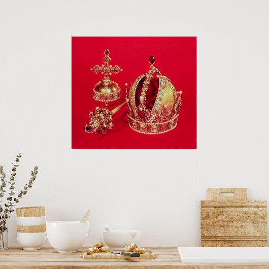 Coronation Regalia of Rudolph II Poster (Küche)