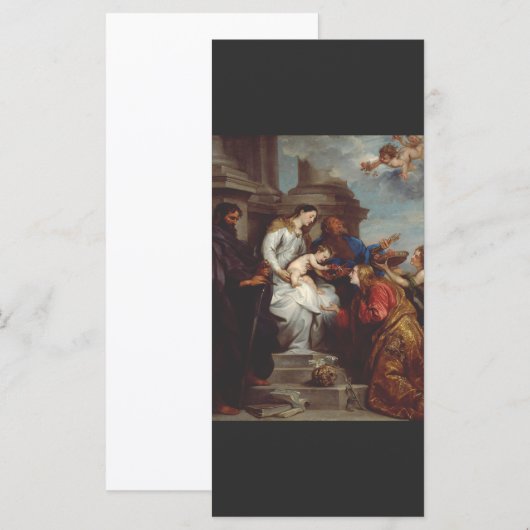 Coronation Saint Rosalia von Anthony van Dyck (Vorne/Hinten)