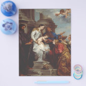 Coronation Saint Rosalia von Anthony van Dyck Flyer (Einzeln)