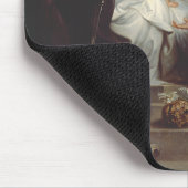 Coronation Saint Rosalia von Anthony van Dyck Mousepad (Ecke)