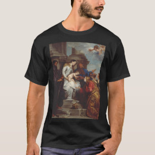 Coronation Saint Rosalia von Anthony van Dyck T-Shirt