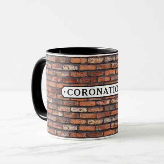Coronation Street - Combo-Tasse signieren Tasse (Vorderseite Links)
