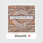 Coronation Street - Logo-Aufkleber Aufkleber (Blatt)