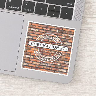 Coronation Street - Logo-Aufkleber Aufkleber