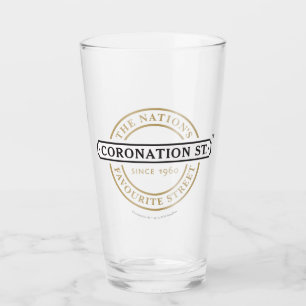 Coronation Street - Logo Glas