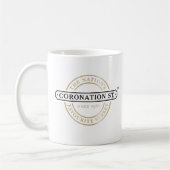 Coronation Street - Logo Kaffeetasse (Links)