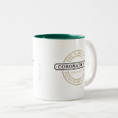 Coronation Street - Logo Zweifarbige Tasse (VorderseiteRechts)