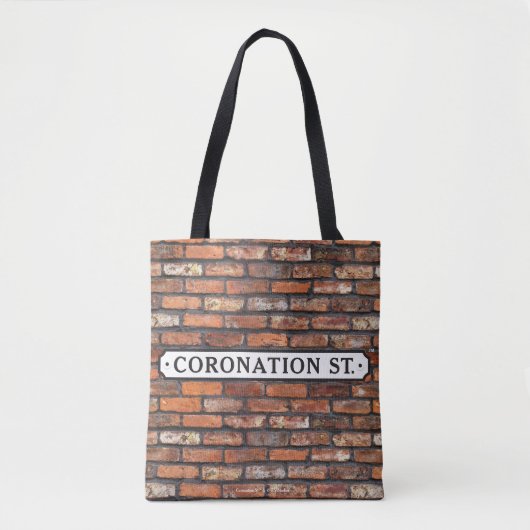 Coronation Street - Sign Shoulder Tasche (Vorderseite)