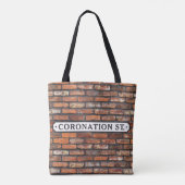 Coronation Street - Sign Shoulder Tasche (Rückseite)