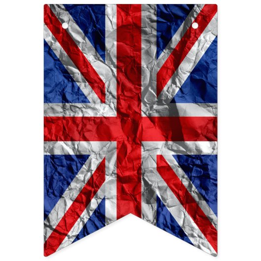 Coronation Union Jack England Wimpelkette (Erste Fahne)