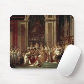 Coronation von Napoleon durch Jacques-Louis David Mousepad (Mit Mouse)