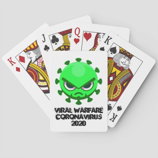 Coronavirus 2020 Card Pack für den Viralen Krieg Spielkarten (Rückseite)