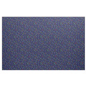 Coronavirus auf Royal Blue. Hör auf mit der Spread Stoff (Fat Quarter (45,7 x 55,9 cm))