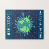 Coronavirus Covid 19 zusammen Puzzle (Horizontal)