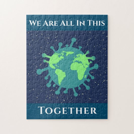 Coronavirus Covid 19 zusammen Puzzle (Vertikal)