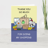 Coronavirus Danke, dass du mein Shopping gemacht h