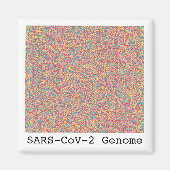 Coronavirus DNA Magnet (Vorne)