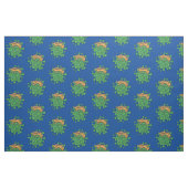 Coronavirus Donald Trumpf-Virus Stoff (Fat Quarter (45,7 x 55,9 cm))