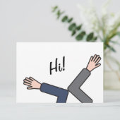 Coronavirus Elbow Handshake (Stehend Vorderseite)