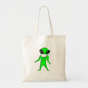 Coronavirus halloween Gesichtsmaske Alien Tragetasche