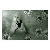 Coronavirus Nurse Poster (Vorderseite)