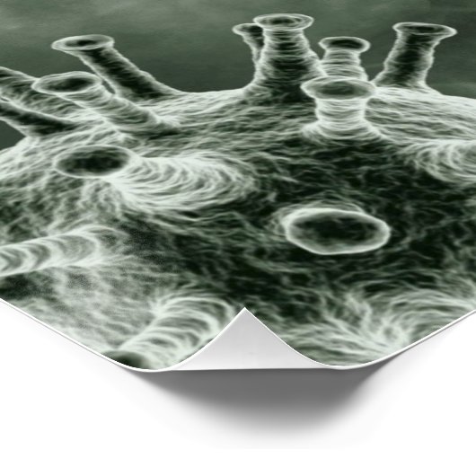 Coronavirus Nurse Poster (Ecke)