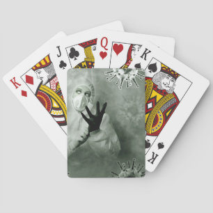 Coronavirus Nurse Spielkarten