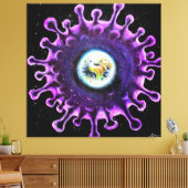 Coronavirus-Pandemie Leinwanddruck (Insitu (Wohnzimmer))