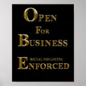 CORONAVIRUS POSTER (Vorne)