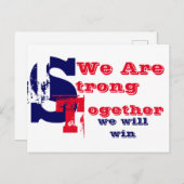 Coronavirus Postkarte (Vorne/Hinten)