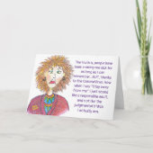 CoronaVirus-Spaß Karte (Vorderseite)