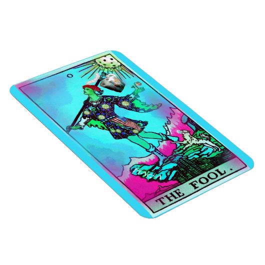 Coronavirus-Tarot-Karte Magnet (Rechte Seite)