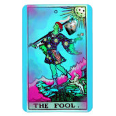 Coronavirus-Tarot-Karte Magnet (Vertikal)