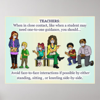 Coronavirus Teachers Poster