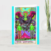 Coronavirus The Love Tarot BLANK Card Karte (Vorderseite)