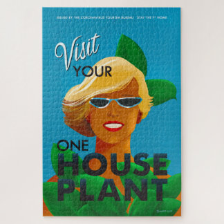Coronavirus Tourism Bureau House Pflanze Puzzle