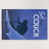 Coronavirus Tourismus Bureau Couch Surf Puzzle (Horizontal)