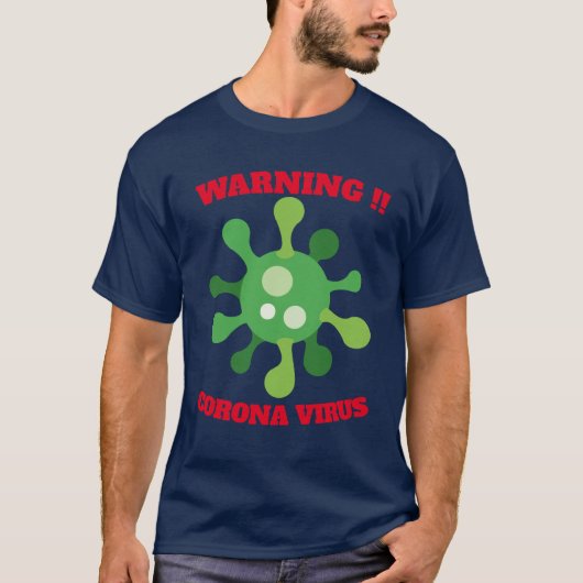 Coronavirus Tshirt (Vorderseite)
